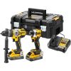 Instrumentu komplekts DeWalt DCK2052H2T-QW (DCD999 + DCF850); 18 V; 2x5,0 Ah akum.