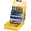 Urbju komplekts DeWalt DT5913-QZ; 1-10 mm; 19 gab.