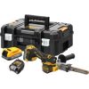 Lenšu slīpmašīna DeWalt DCM200E2T-QW; 18 V; 2x1,7 Ah akum.