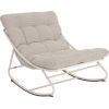 Rocking chair SAMBA light grey