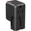 Choetech Universal  PD6038 USB-C USB-A PD 20W Travel Charger USA EU UK AU Black