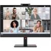 Lenovo THINKVISION T27HV-30/ 27" QHD/ 2560X1440/ ANTI-GLARE /16:9/ IR+RGB CAMERA/ INTEGRATED MICROPHONE/ SUPPORTS VESA MOUNT/ USB/ HDMI/ RJ45/ 3-YEAR WARRANTY