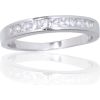 Серебряное кольцо #2101844(PRh-Gr)_CZ, Серебро 925°, родий (покрытие), Цирконы, Размер: 18, 2.2 гр.