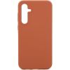 Evelatus Samsung  Galaxy S23 FE Premium Soft Touch Silicone Case Saddle Brown