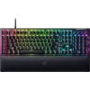 Проводная игровая клавиатура Razer BlackWidow V4, RGB LED, USB QWERTY, США, Yellow Switch, черный