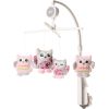 Karuselis OWLS pink 4BABY OP08  Play&Edu