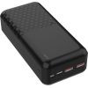 Platinet power bank 30000mAh PD QC, black (45933)