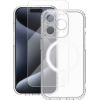 Vmax Set MagSafe Case Aizsargapvalks + Tempered Glass Aizsargstikls 2,5D Priekš Apple iPhone 15 Pro Max
