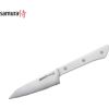 Samura HARAKIRI Универсальный Кухонный нож для Овощей 99mm 59 HRC с Белой ручкой