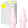 Pen Tips, Baseus Pack of 2, Baby Pink