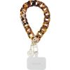 Guess   Removable Large Chain Acrylic Handsrtap Brown