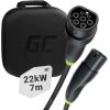 Green Cell EVKABGC02 electric vehicle charging cable Black Type 2 3 7 m