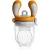 Kidsme Food Feeder bērna ēdināšanas ierīce cietiem produktiem (liels), Amber, no 6 mēn. - 160337AM