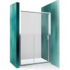 dušas durvis LLD2, 1400 mm, h=1900, briliants/caurspīdīgs stikls