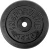 Tērauda atsvars 30 mm satveršanas mehānismam inSPORTline 15 kg Svaru ripas un stieņi