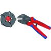 Knipex 97 33 02 crimping tool with changer magazine