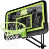EXIT Galaxy pie sienas stiprināms basketbola aizmugure - melns izdevums