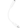 Audio cable 3.5mm jack to iPhone Foneng BM20 (white)