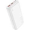 External battery Power Bank Hoco J101A PD 20W+Quick Charge 3.0 22.5W 20000mAh white
