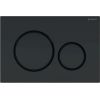 Geberit taustiņš Sigma20 New, 246x164 mm, black matt easy-to-clean coated/black