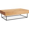 Coffee table BRONTE 120x80xH40cm, oak