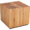 Side table BRONTE 50x50xH45cm, oak