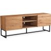 TV table BYRON 160x41xH60cm, oak