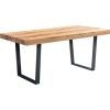Dining table BYRON 190x100xH76cm, oak