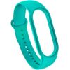 iWear   Universal Silicone Strap for Smart Bracelet models - SM6 SM7 SM8 (18x250mm) Turquoise