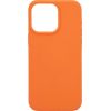 Evelatus Apple  iPhone 15 Pro Max Premium Magsafe Soft Touch Silicone Case New Function Orange