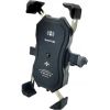 MOTORBIKE PHONE HOLDER FREEDCONN MC1W WITH INDUCTIVE CHARGER + BM2R HEAD TUBE ATTACHMENT