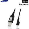 Samsung ECC1DU0BBK Universāls Micro USB Datu un uzlādes kabelis (OEM)