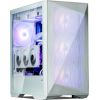 Zalman Z9 Iceberg MS ATX ARGB fan.x4, White