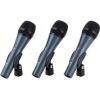 SENNHEISER 3PACK E835, MICROPHONE SET WITH 3X E 835, VOCAL MICROPHONE, DYNAMIC, CARDIOID, INCLUDING MICROPHONE BRACKET AND CASES