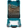 Metāla urbju komplekts Makita D-67583 M-Force; 1-10 mm; 19 gab.