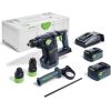 Perforators Festool KHC 18 5,0 EBI-Plus; 18 V; 2,6 J; SDS-plus; 2x5,0 Ah akum.