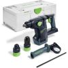 Perforators Festool KHC 18 EB-Basic; 18 V; 2,6 J; SDS-plus (bez akumulatora un lādētāja)