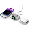 Tech-Protect wireless charger A32 3in1 Magnetic MagSafe QI15W, grey