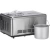 Severin 2-in-1 ice cream maker EZ 7406, with yoghurt function (stainless steel (brushed), 180 watts)