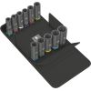 Wera 8790 C Impaktor Deep Set 1, 11 pieces, socket wrench (black, 1/2", in textile box)