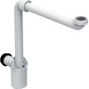 Geberit izlietnes sifons, d=32 mm, 1.1/4", novirzītais, balta plastmasa