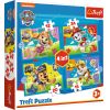 TREFL PAW PATROL Комплект пазлов 4в1 Paw Patrol