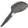 Hansgrohe rokas duša Raindance Select E 120 3jet, brushed black chrome