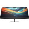 HP 740pm Series 7 Pro 5K Curved Conferencing Monitor - 39.7" 5120x2160 WUHD 300-nit AG, IPS HDR, 2x USB-C(100W) HDMI DisplayPort, 4x USB, speakers, 4K webcam, RJ-45 LAN, height adjustable tilt swivel, 3 years (replaces Z40c G3)   8Y2R2AA#ABB