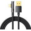 USB to lightning prism 90 degree cable Mcdodo CA-3511, 1.8m (black)