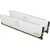 Team Group DDR5 - 32GB - 6400 - CL - 32 (2x 16 GB) dual kit, RAM (white, CTCWD532G6400HC32ADC01, AMD EXPO)