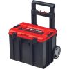 Einhell system case E-Case L, tool box (black/dark red, with wheels)