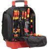 Wiha tool backpack electric set, tool set (black/red, 27 pieces, with backpack)