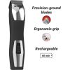 Wahl GroomsMan Pro Battery Black, Stainless steel