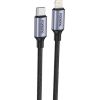 Cable USB-C to Lightning Foneng X95 Metal Head Braided PD 20W 1.2m (gray)